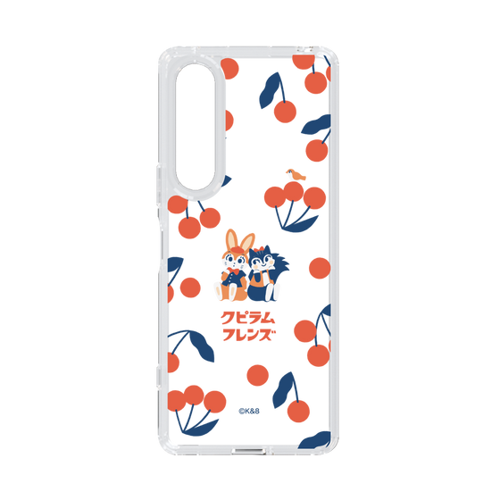 Slim Protection Case［ Kuppyramu Friends - Cherry ］