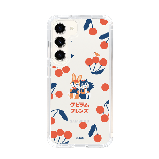 Slim Protection Case［ Kuppyramu Friends - Cherry ］