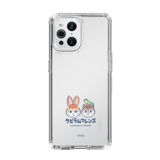 Slim Protection Case［ Kuppyramu Friends - Logo - Nakayoshi  ］