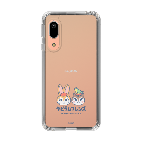 Slim Protection Case［ Kuppyramu Friends - Logo - Nakayoshi  ］