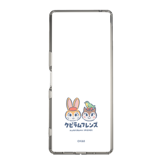 Slim Protection Case［ Kuppyramu Friends - Logo - Nakayoshi  ］