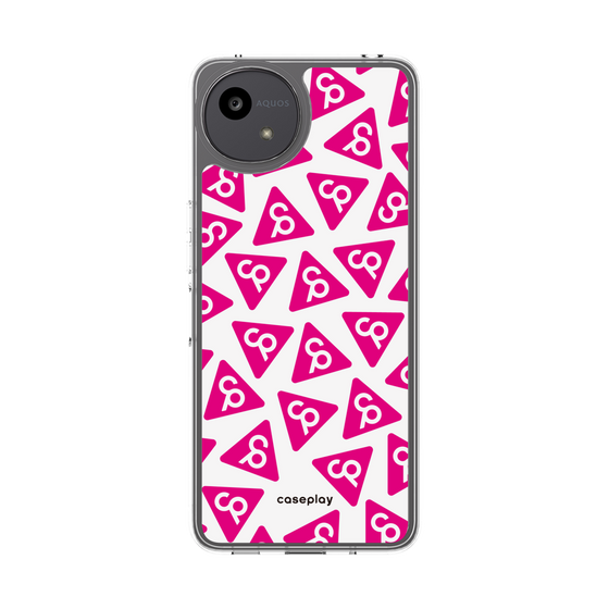 Slim Protection Case［ Original - CASEPLAY Logo Mark - Pink ］