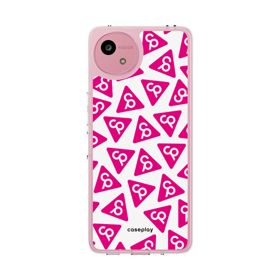 Slim Protection Case［ Original - CASEPLAY Logo Mark - Pink ］