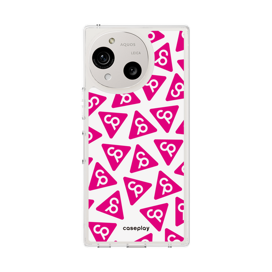 Slim Protection Case［ Original - CASEPLAY Logo Mark - Pink ］