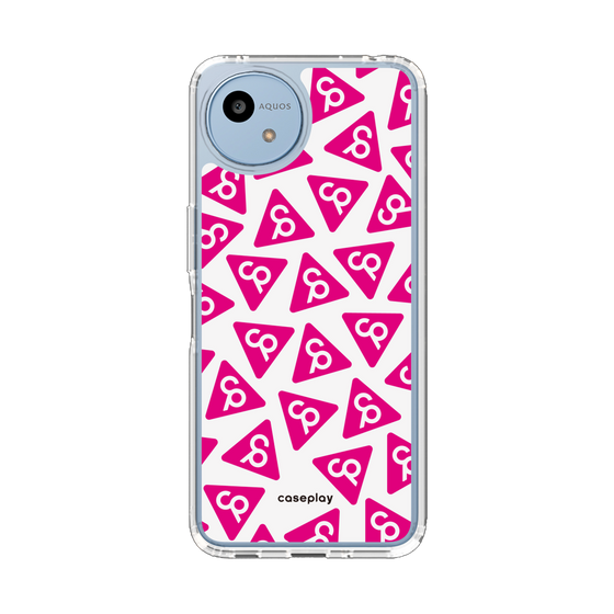 Slim Protection Case［ Original - CASEPLAY Logo Mark - Pink ］