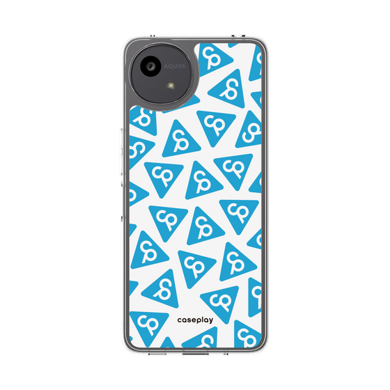 Slim Protection Case［ Original - CASEPLAY Logo Mark - Light Blue ］