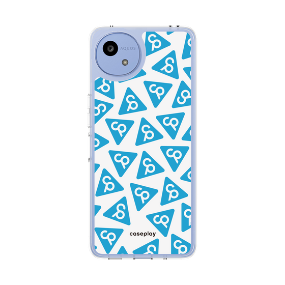 Slim Protection Case［ Original - CASEPLAY Logo Mark - Light Blue ］