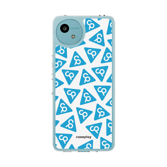 Slim Protection Case［ Original - CASEPLAY Logo Mark - Light Blue ］