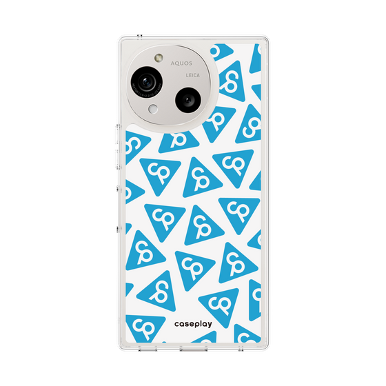 Slim Protection Case［ Original - CASEPLAY Logo Mark - Light Blue ］