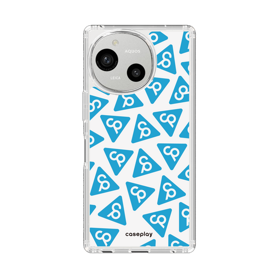 Slim Protection Case［ Original - CASEPLAY Logo Mark - Light Blue ］