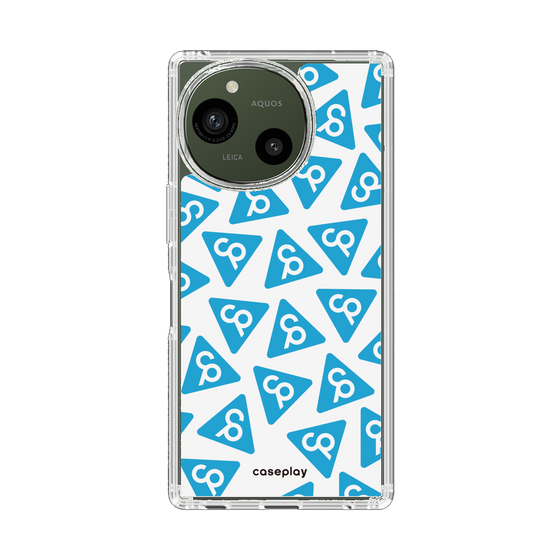 Slim Protection Case［ Original - CASEPLAY Logo Mark - Light Blue ］