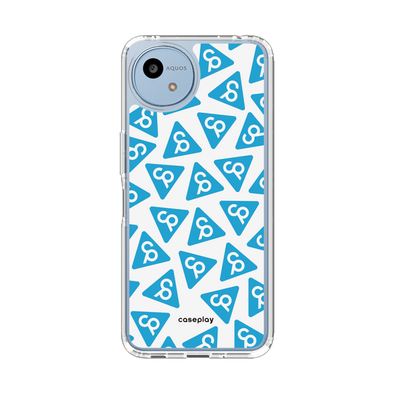 Slim Protection Case［ Original - CASEPLAY Logo Mark - Light Blue ］