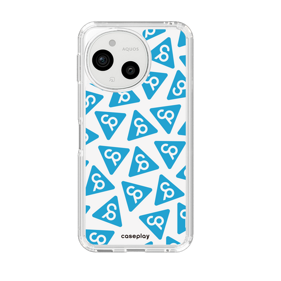 Slim Protection Case［ Original - CASEPLAY Logo Mark - Light Blue ］