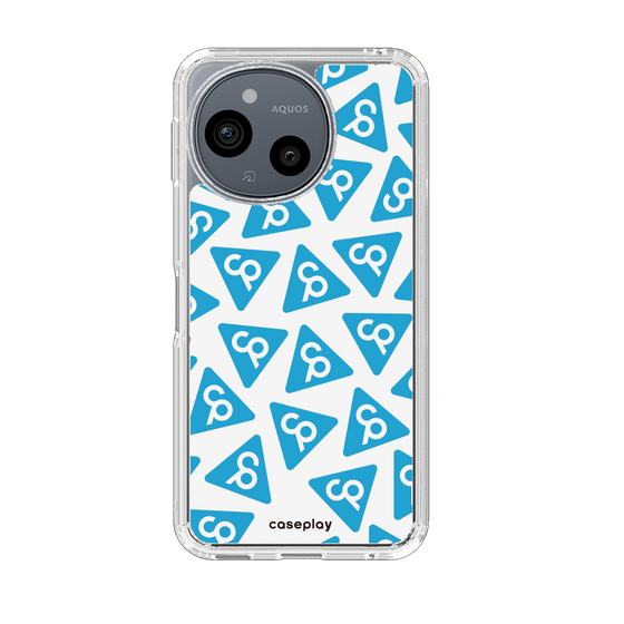 Slim Protection Case［ Original - CASEPLAY Logo Mark - Light Blue ］