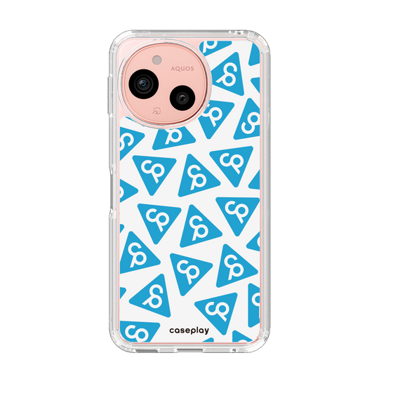 Slim Protection Case［ Original - CASEPLAY Logo Mark - Light Blue ］