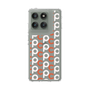 Slim Protection Case［ Original - CASEPLAY Initial All-over Pattern - Orange ］