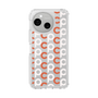 Slim Protection Case［ Original - CASEPLAY Initial All-over Pattern - Orange ］