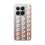 Slim Protection Case［ Original - CASEPLAY Initial All-over Pattern - Orange ］