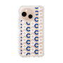 Slim Protection Case［ Original - CASEPLAY Initial All-over Pattern - Navy ］