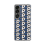 Slim Protection Case［ Original - CASEPLAY Initial All-over Pattern - Navy ］