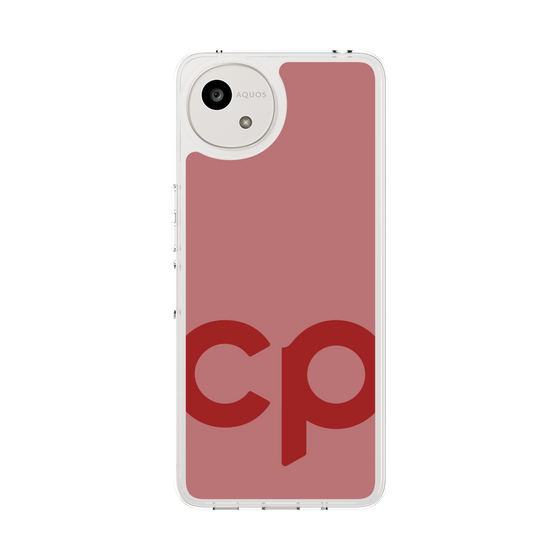 Slim Protection Case［ Original - CASEPLAY Initial - Red ］