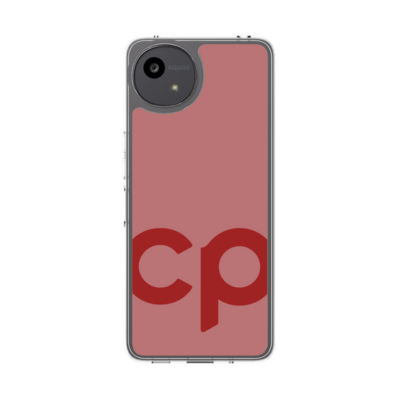 Slim Protection Case［ Original - CASEPLAY Initial - Red ］