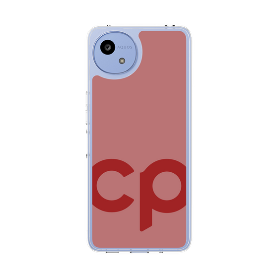 Slim Protection Case［ Original - CASEPLAY Initial - Red ］