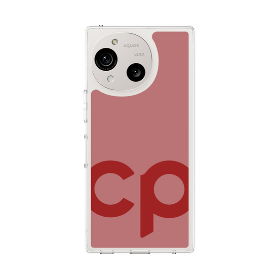 Slim Protection Case［ Original - CASEPLAY Initial - Red ］