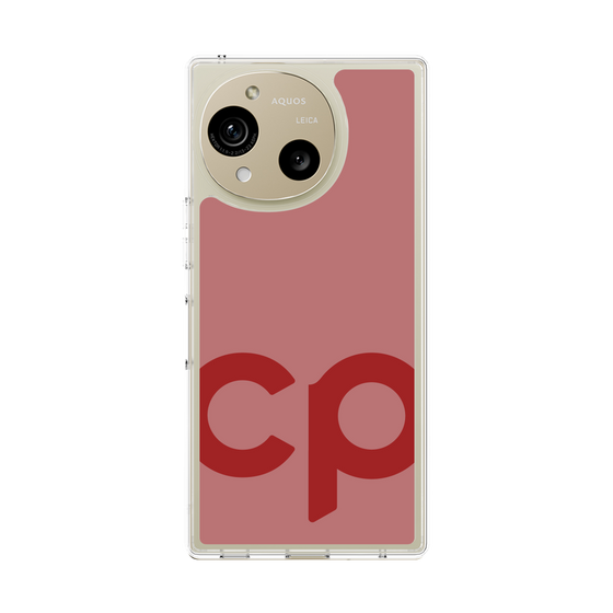 Slim Protection Case［ Original - CASEPLAY Initial - Red ］