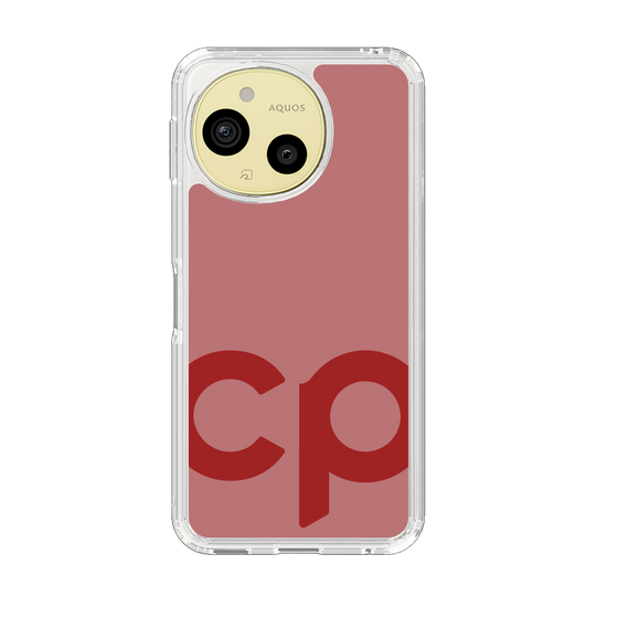 Slim Protection Case［ Original - CASEPLAY Initial - Red ］
