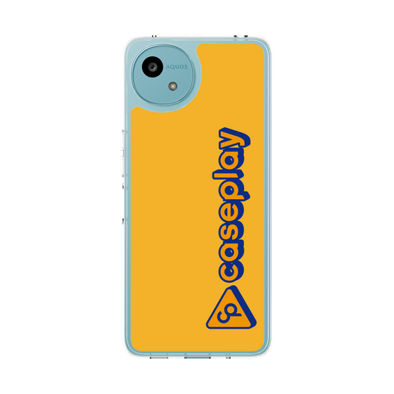 Slim Protection Case［ Original - CASEPLAY Logotype - Orange ］