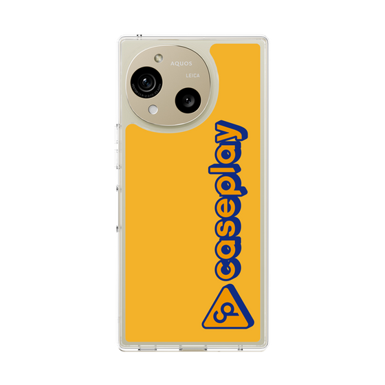 Slim Protection Case［ Original - CASEPLAY Logotype - Orange ］