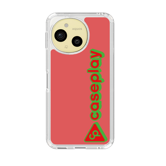 Slim Protection Case［ Original - CASEPLAY Logotype - Red ］