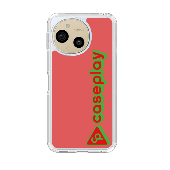Slim Protection Case［ Original - CASEPLAY Logotype - Red ］