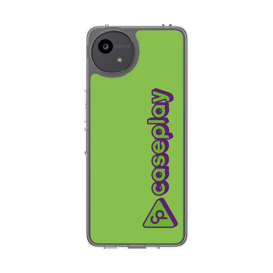 Slim Protection Case［ Original - CASEPLAY Logotype - Green ］