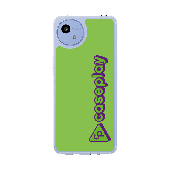 Slim Protection Case［ Original - CASEPLAY Logotype - Green ］
