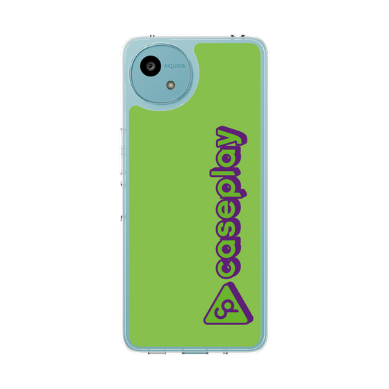 Slim Protection Case［ Original - CASEPLAY Logotype - Green ］