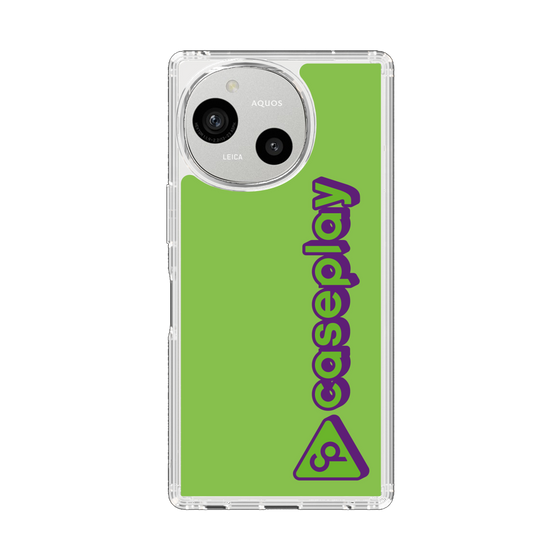 Slim Protection Case［ Original - CASEPLAY Logotype - Green ］