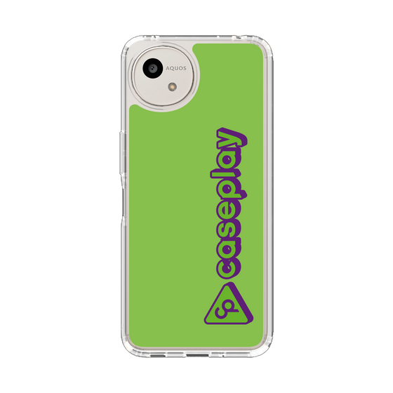 Slim Protection Case［ Original - CASEPLAY Logotype - Green ］