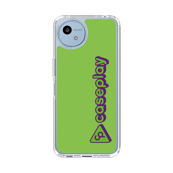 Slim Protection Case［ Original - CASEPLAY Logotype - Green ］