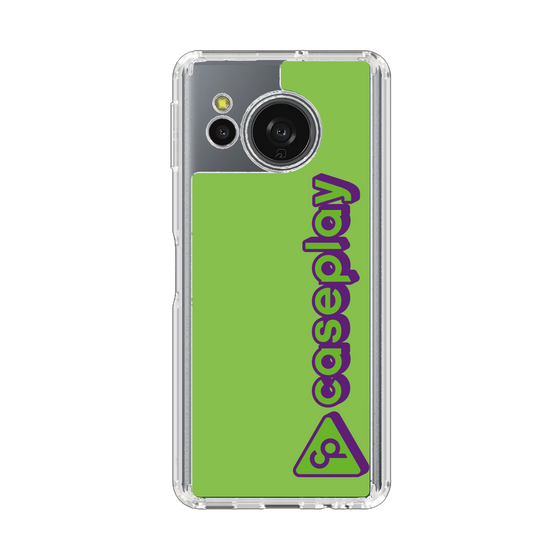 Slim Protection Case［ Original - CASEPLAY Logotype - Green ］