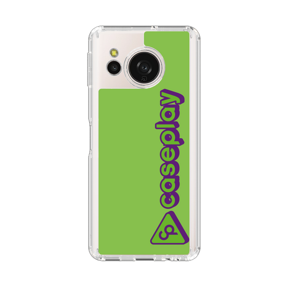 Slim Protection Case［ Original - CASEPLAY Logotype - Green ］