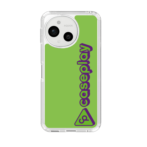 Slim Protection Case［ Original - CASEPLAY Logotype - Green ］