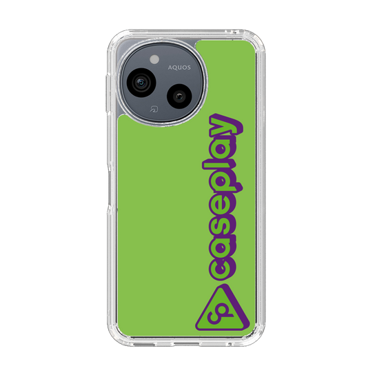 Slim Protection Case［ Original - CASEPLAY Logotype - Green ］
