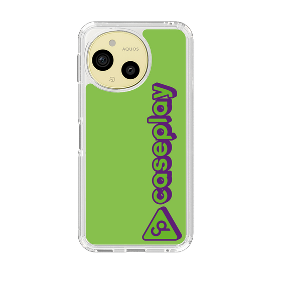 Slim Protection Case［ Original - CASEPLAY Logotype - Green ］