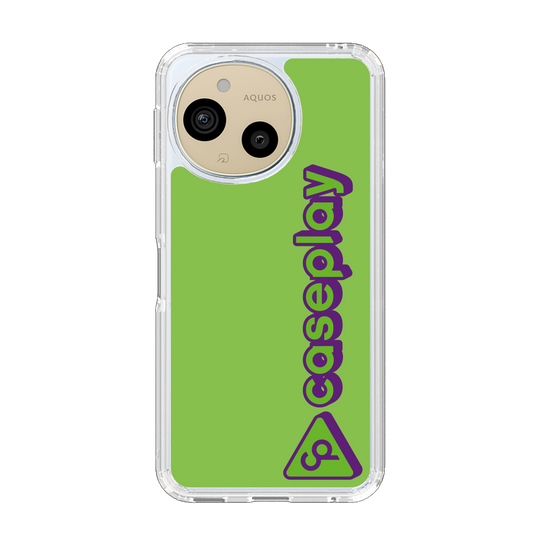Slim Protection Case［ Original - CASEPLAY Logotype - Green ］