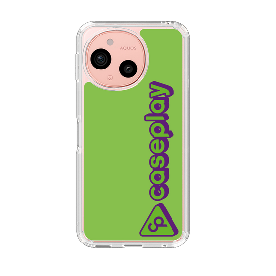 Slim Protection Case［ Original - CASEPLAY Logotype - Green ］