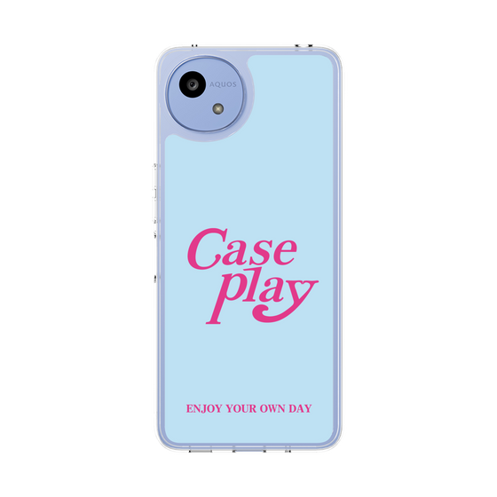 Slim Protection Case［ Original - ENJOY YOUR OWN DAY - Light Blue ］