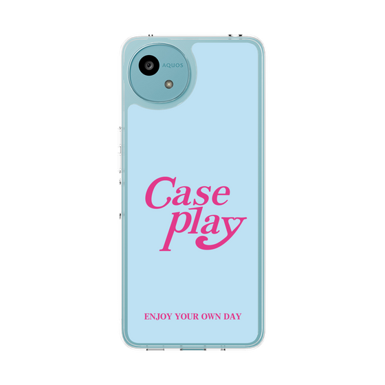 Slim Protection Case［ Original - ENJOY YOUR OWN DAY - Light Blue ］