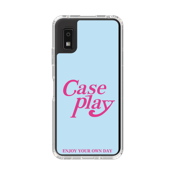 Slim Protection Case［ Original - ENJOY YOUR OWN DAY - Light Blue ］